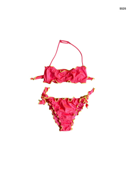 Bikini fucsia per bambina