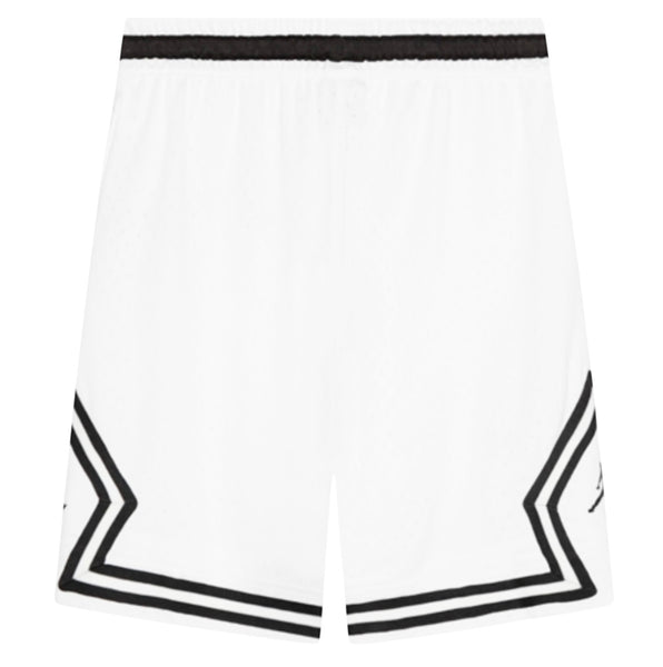 Bermuda in mesh bianco con logo per bambino