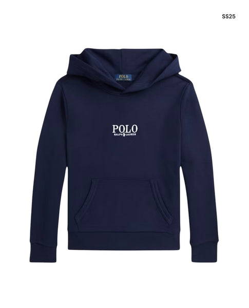 Felpa blu con cappuccio per bambini