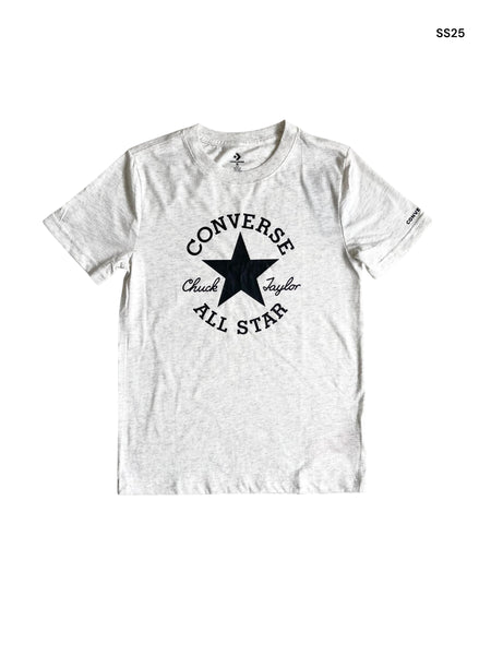 T-shirt grigia con logo per bambino
