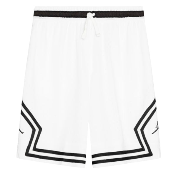 Bermuda in mesh bianco con logo per bambino