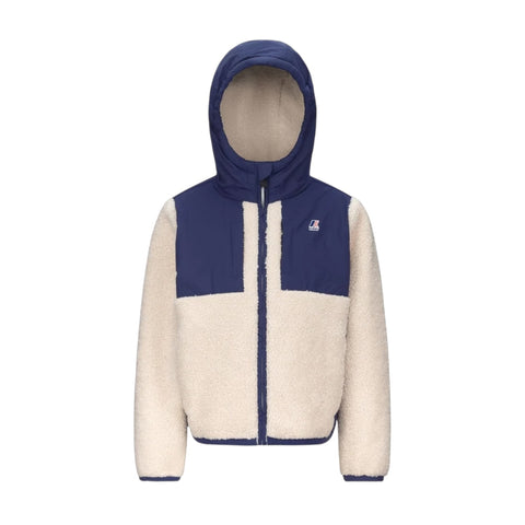 Giubbino blu con orsetto per neonati e bambini