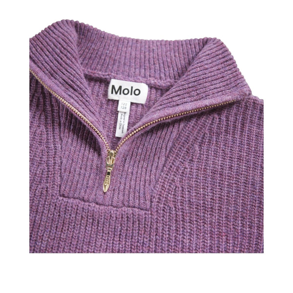 Maglione viola per bambina