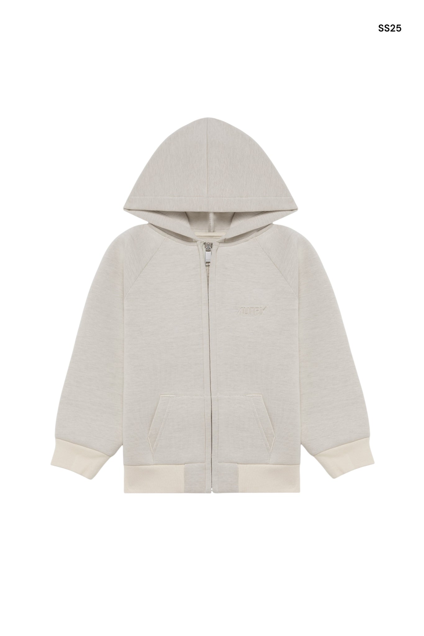 Felpa in neoprene aperta con logo per bambini
