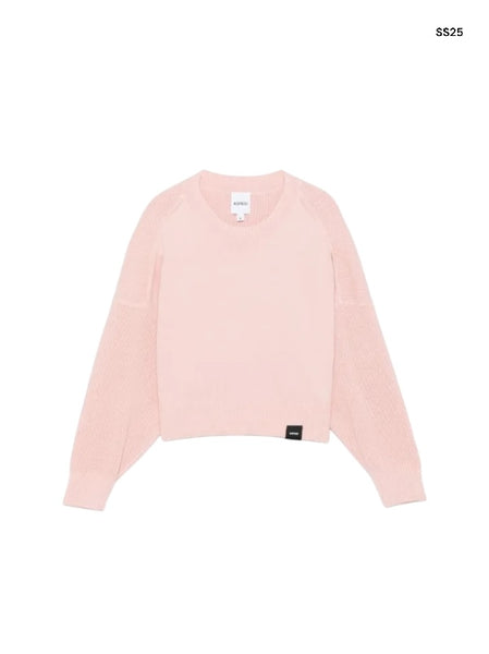 Maglia rosa per bambina