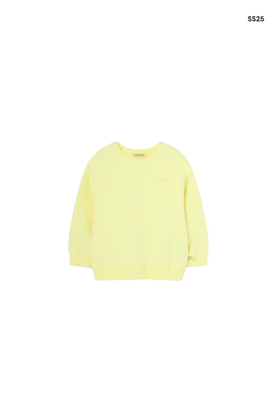 Felpa giallo fluo per neonati