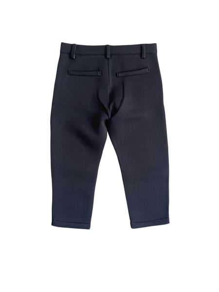 Pantalone nero in neoprene per neonato e bambino