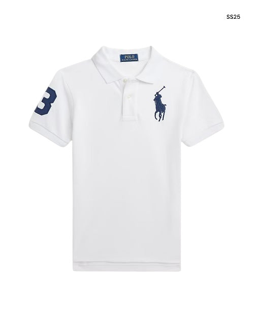 Polo bianca per bambini