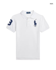 Polo bianca per bambini