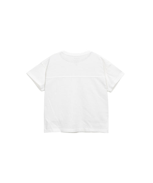 T-shirt panna con taschino per bambino
