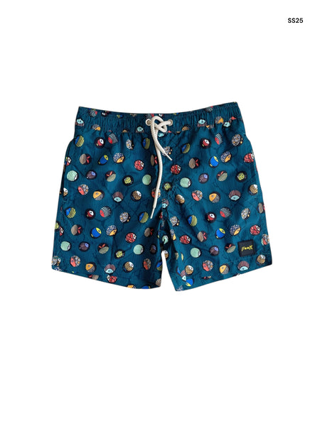 Costume multicolor con stampa all over per bambino