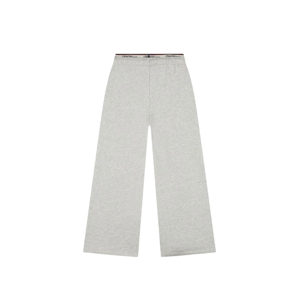 Pantalone in felpa grigio mélange per bambina