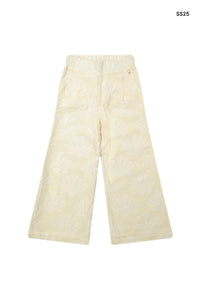 Pantalone panna per neonata e bambina