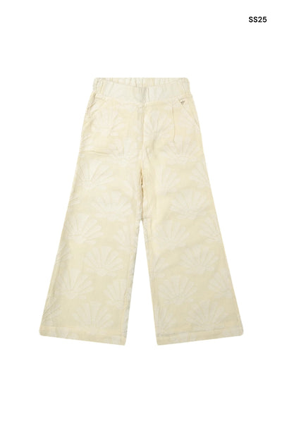 Pantalone panna per neonata e bambina