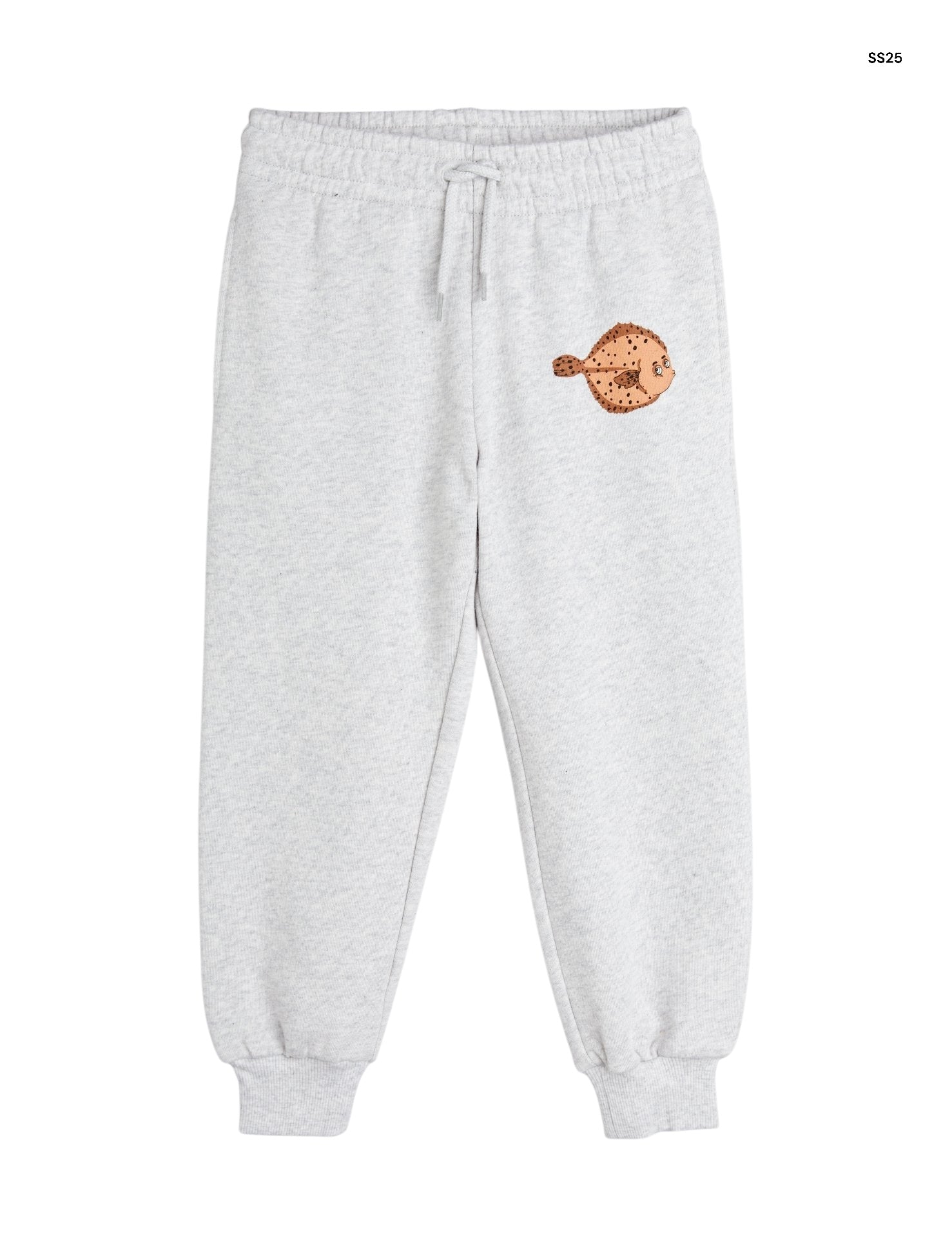 Pantalone in felpa grigio per neonati e bambini