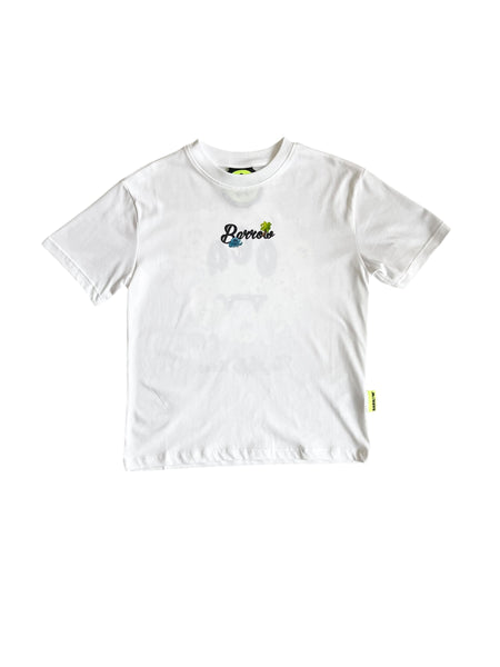 T-shirt bianca con logo per bambini
