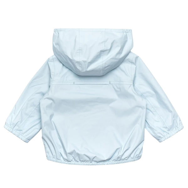 Giubbino reversibile celeste per neonati