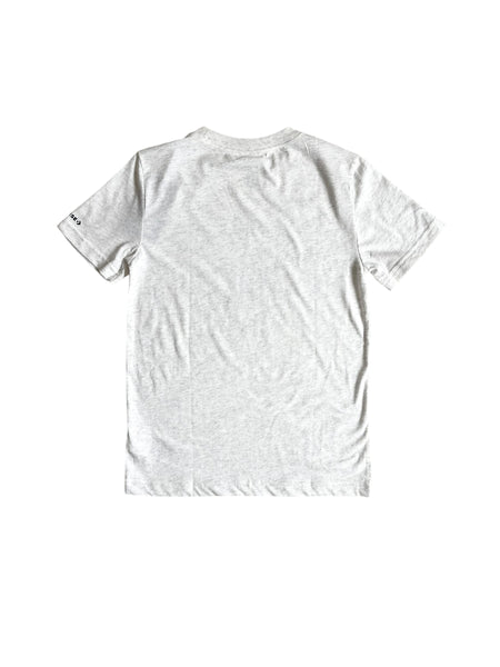 T-shirt grigia con logo per bambino