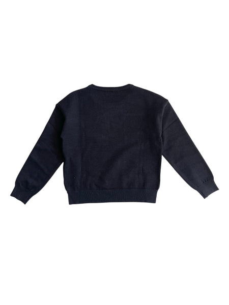 Maglia nera per bambina