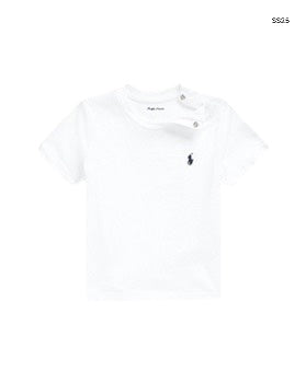 T-shirt bianca per neonati e bambini