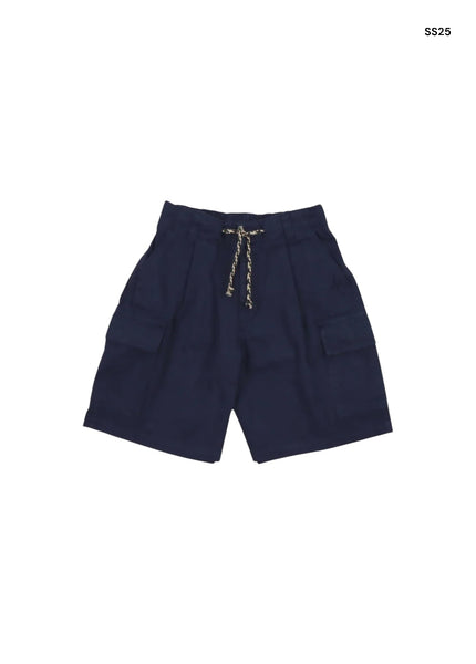 Bermuda cargo blu navy per bambino