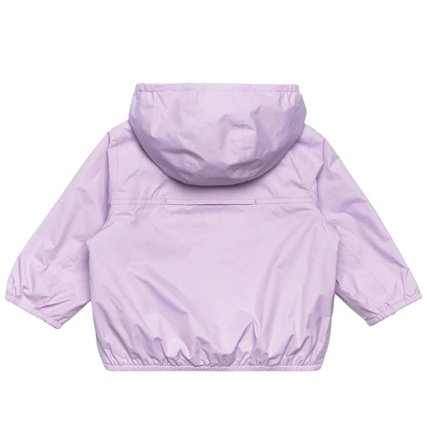 Giubbino reversibile lilla per neonata