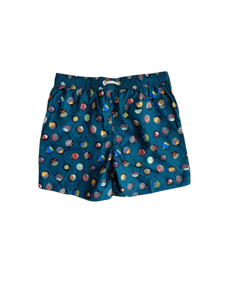 Costume multicolor con stampa all over per bambino