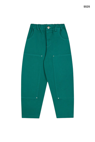Pantalone verde per bambini