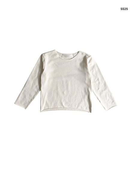 T-shirt avorio per neonati
