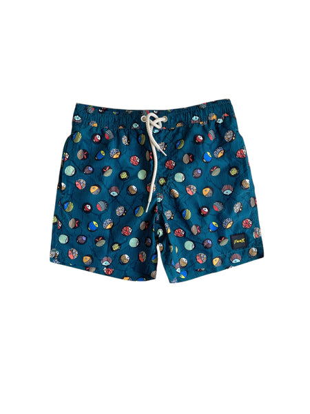 Costume multicolor con stampa all over per bambino