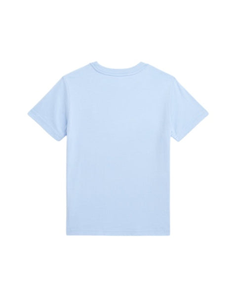 T-shirt celeste per neonati e bambini