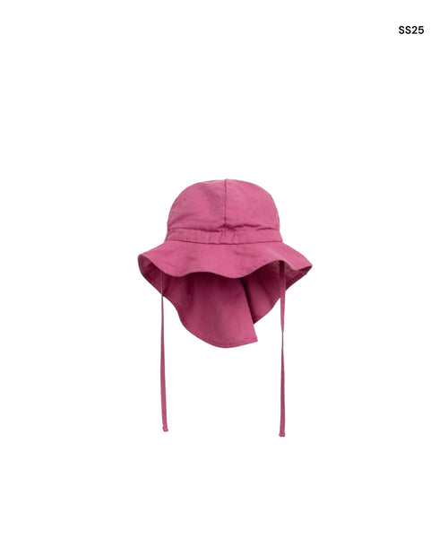 Cappello magenta per neonata