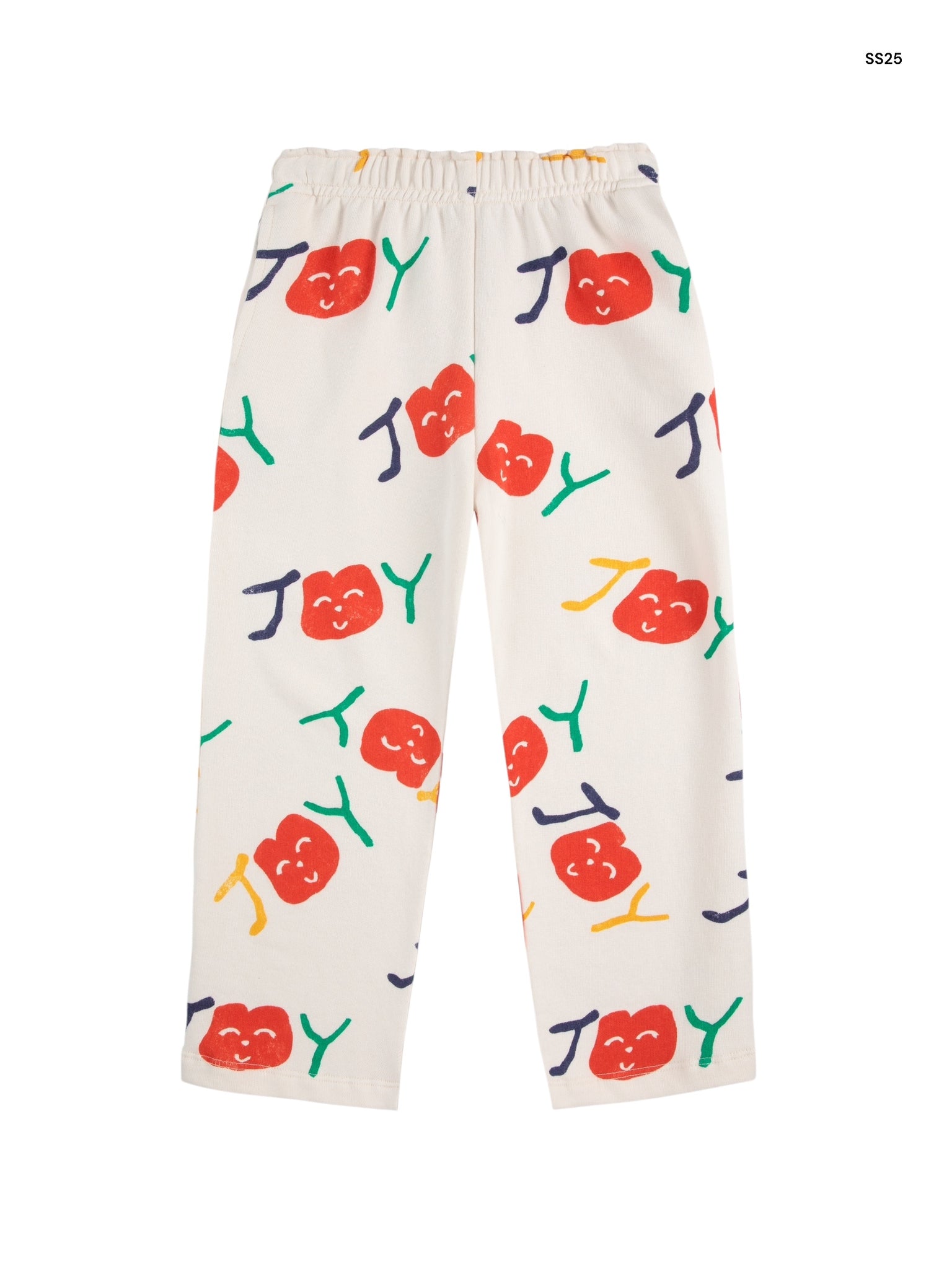 Pantalone in felpa con stampa all over per neonata e bambina