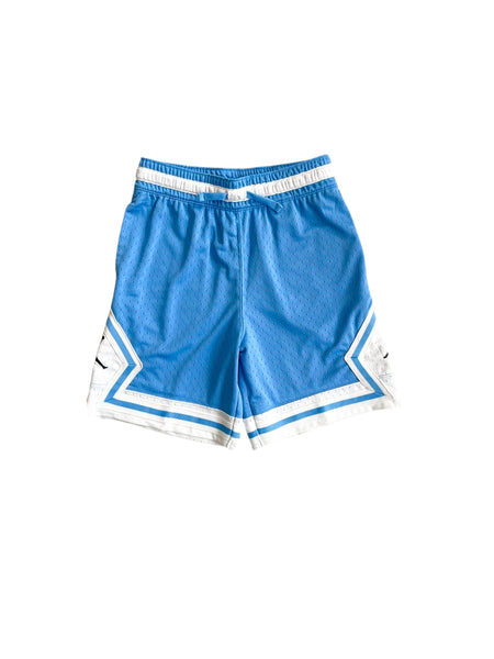 Short in mesh celeste per bambino