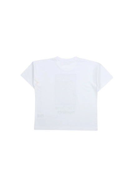 T-shirt bianca per bambini