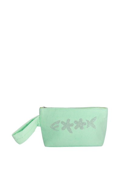 Pochette acquamarina per bambina