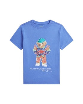 T-shirt avio con stampa per neonato e bambino