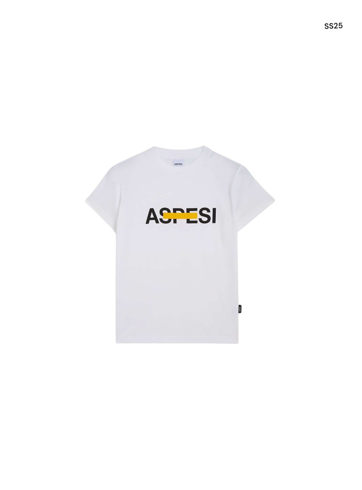 T-shirt bianca con logo per bambino