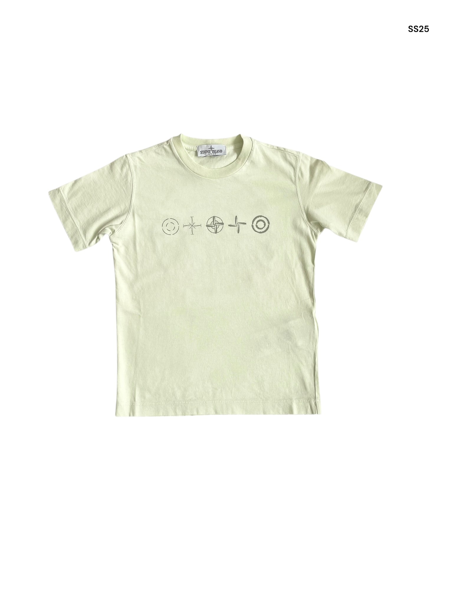 T-shirt clorofilla con logo per bambino