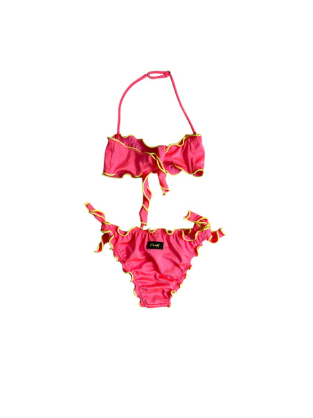 Bikini fucsia per bambina