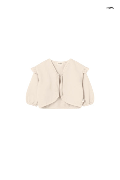 Cardigan in felpa per neonata