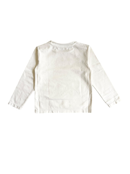 T-shirt panna per neonati e bambini