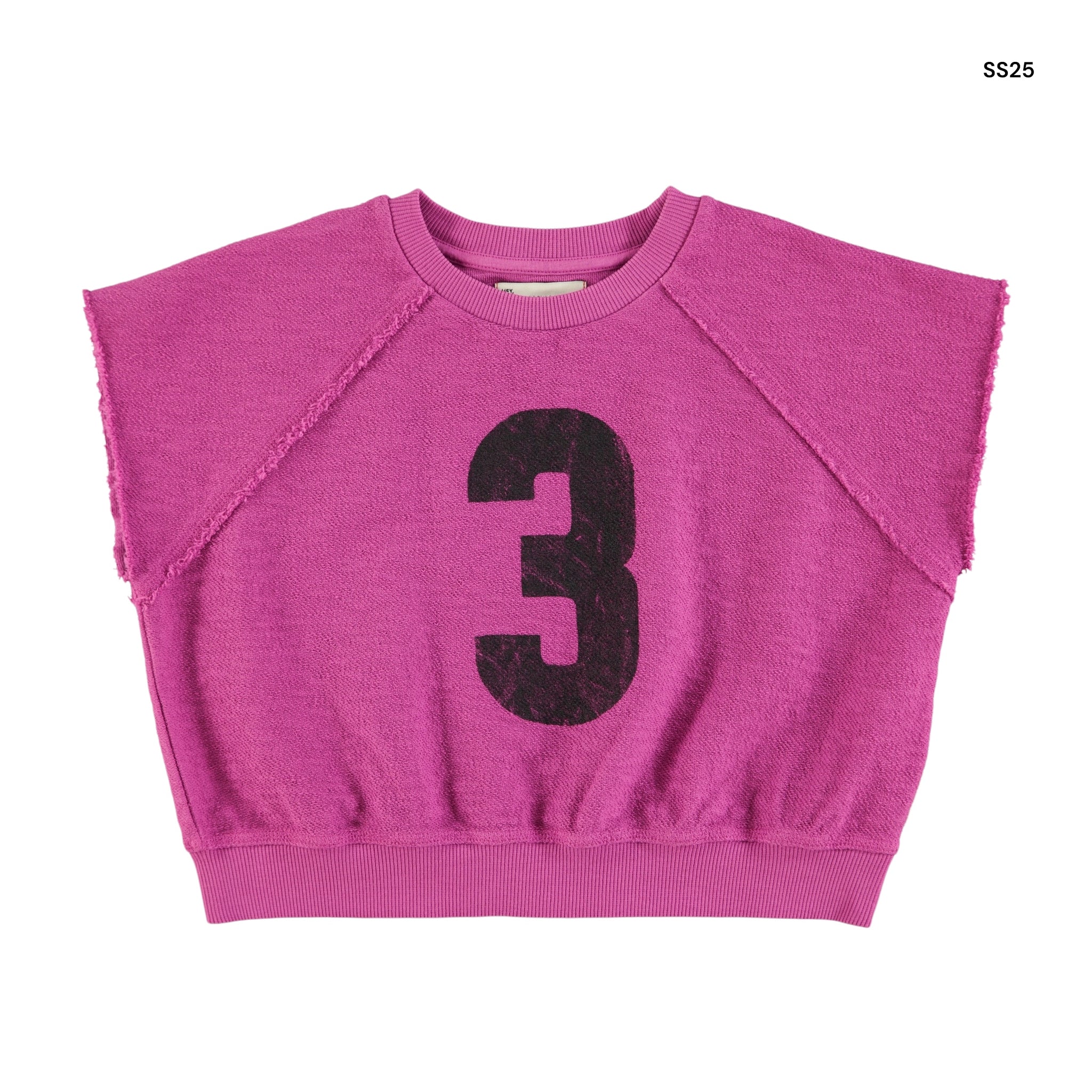 Felpa fucsia con stampa per neonata e bambina