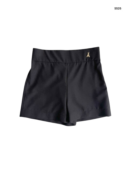 Short nero per bambina
