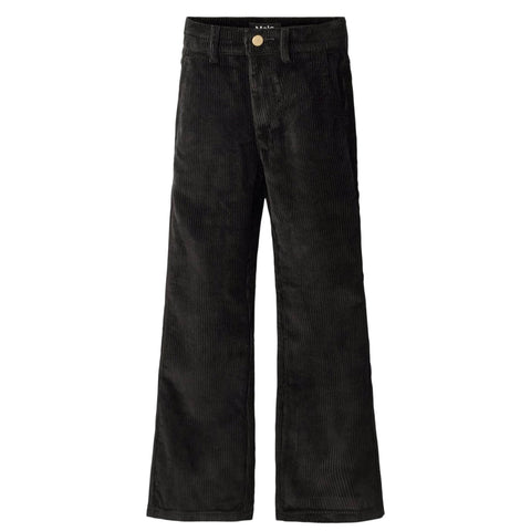 Pantalone a zampa nero per bambina