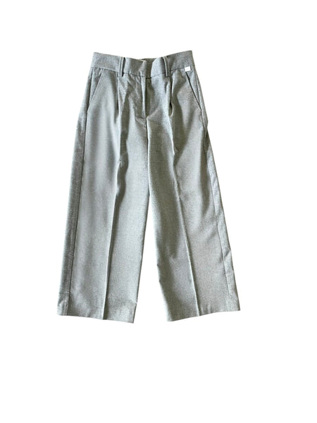 Pantalone grigio chiaro per bambina