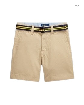 Short khaki con cintura per neonato e bambino