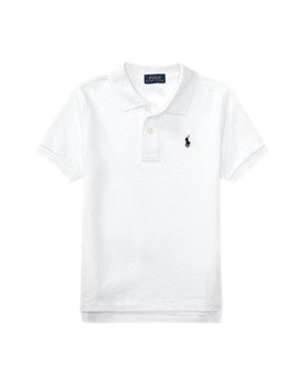 Polo bianca per neonati e bambini