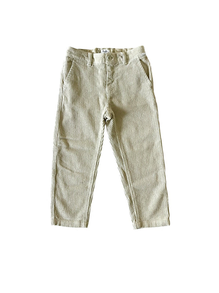 Pantalone sabbia in velluto a coste per bambino