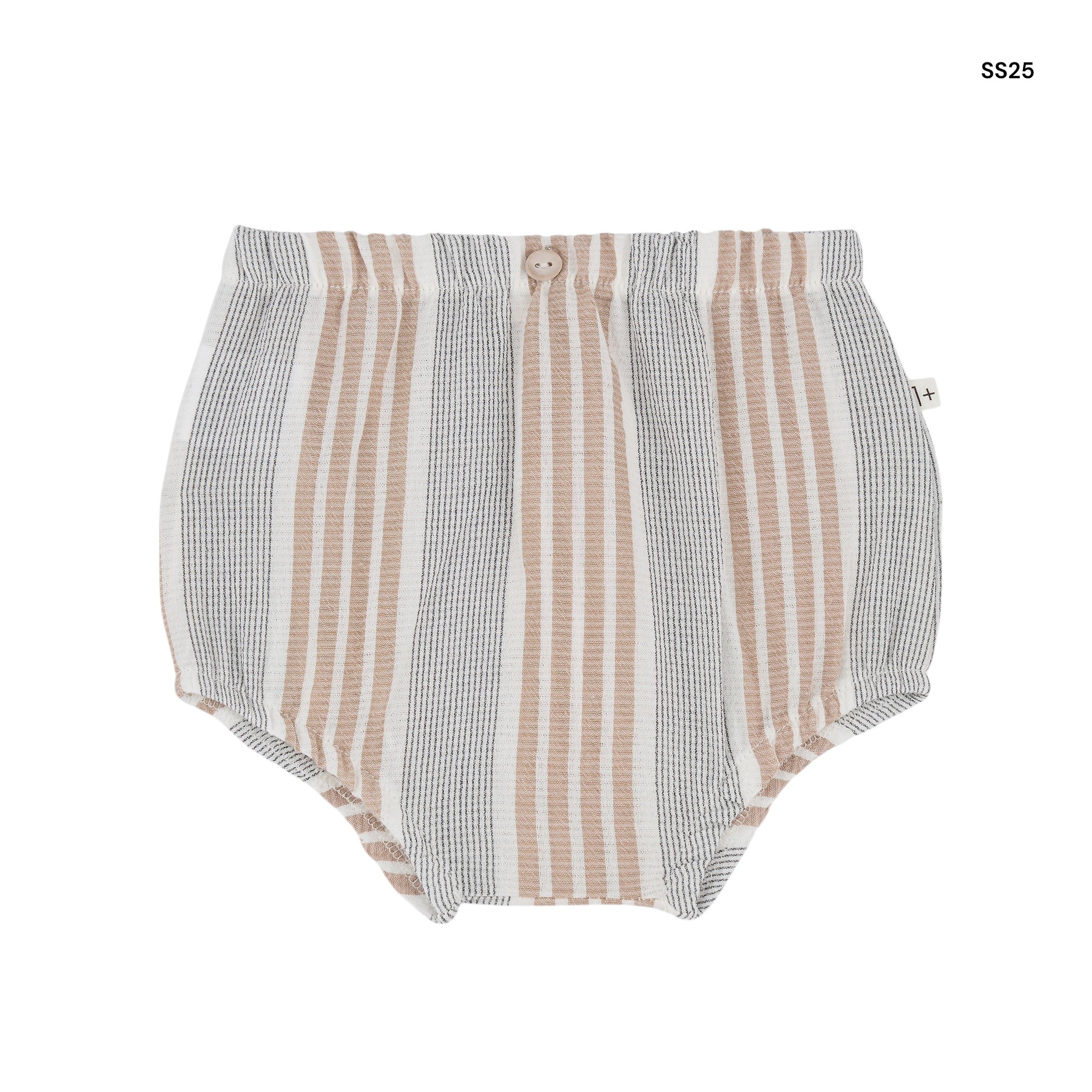 Culotte a righe multicolor per neonati